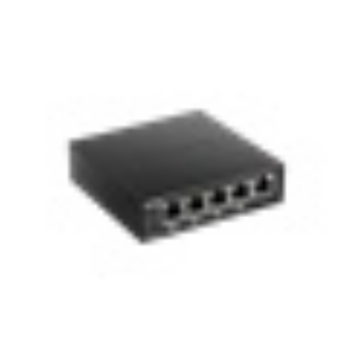 D-Link Switch Gigabit PoE+ da tavolo a 5 porte nero (DGS-1005P/E) 260 g 28 mm