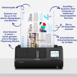Epson ES-C380W scanner di documenti