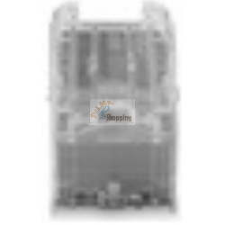 HP J8J96A cassetta di ricarica per punti metallici 5000 pezzi Grigio/Trasparente