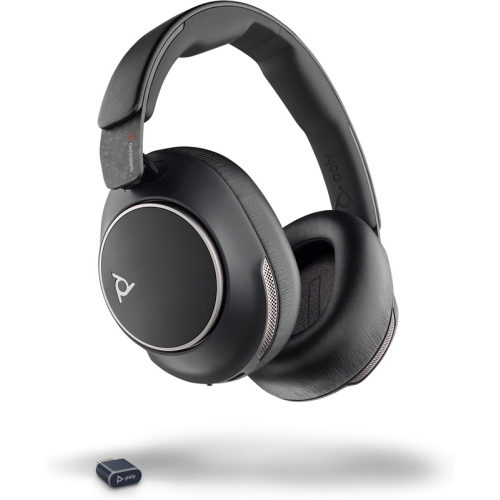 HP Poly Cuffie Voyager Surround 80 UC USB-C + adattatore USB-C/A nero (8G7T9AA) 40 mm 275 g