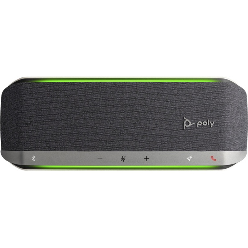 HP Poly Sync 40+M vivavoce Bluetooth senza fili, cavo-USB Argento (77P36AA) 35 mm 610 g