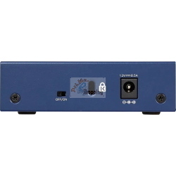 NETGEAR Switch desktop Gigabit a 5 porte Blu (GS105GE) 261 g 27 mm