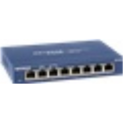 NETGEAR Switch desktop Gigabit a 8 porte Blu (GS108GE) 469 g 165 mm