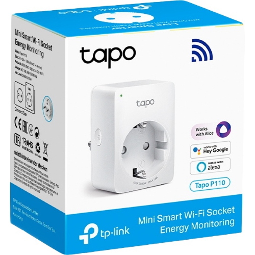 TP-Link Presa Wi-Fi Tapo P110 bianco (TAPO P110)