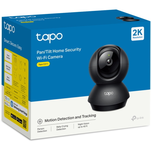 TP-Link Tapo C211 telecamera di sorveglianza nero