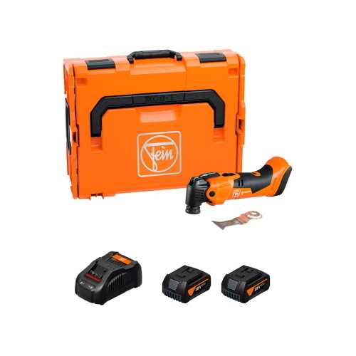 Utensile Multifunzione FEIN MULTIMASTER AMM 500 PLUS AS (2 x 5,0 Ah + GAL1880CV + L-Boxx 136)