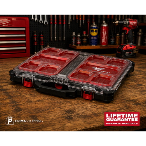 Milwaukee PACKOUT Slim organiser modulare