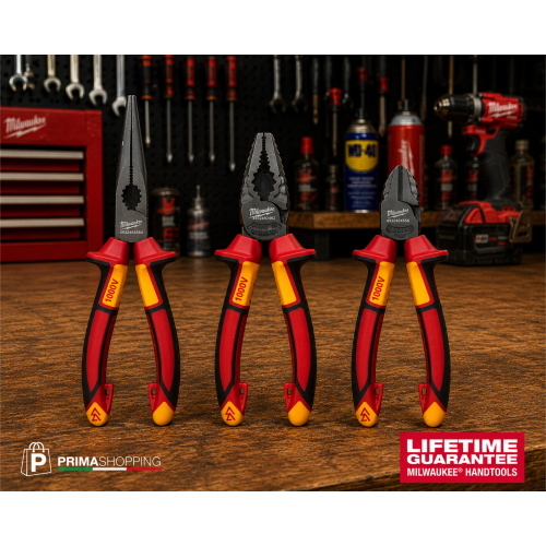 Milwaukee set pinze VDE professionali 3 pezzi