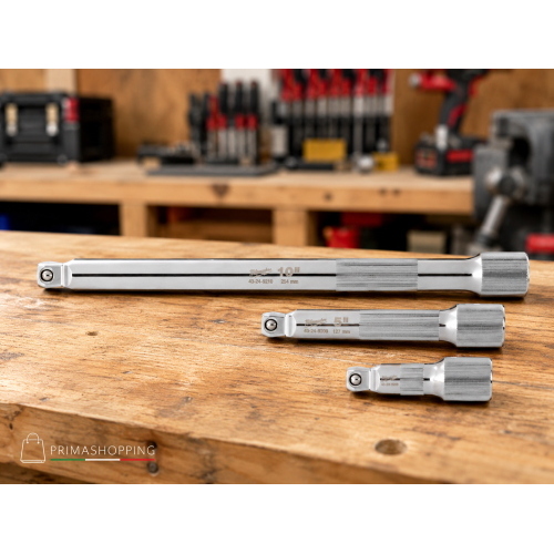 Set di prolunghe con attacco oscillante 1/2" Milwaukee (3 pezzi)
