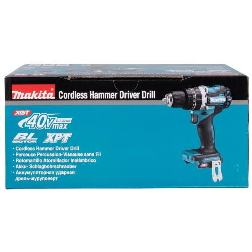 Makita HP002GZ trapano avvitatore a percussione 40V max 65nm 9000 rpm solo corpo