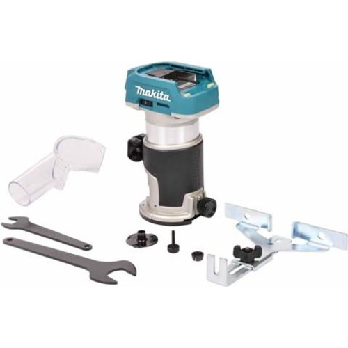 Makita DRT50ZX4 Router a batteria 1/4 3/8 30000 rpm 18V Li-Ion solo corpo