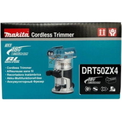 Makita DRT50ZX4 Router a batteria 1/4 3/8 30000 rpm 18V Li-Ion solo corpo