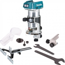 Makita DRT50ZX4 Router a batteria 1/4 3/8 30000 rpm 18V Li-Ion solo corpo