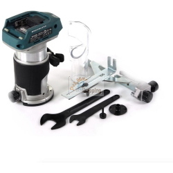 Makita DRT50ZX4 Router a batteria 1/4 3/8 30000 rpm 18V Li-Ion solo corpo