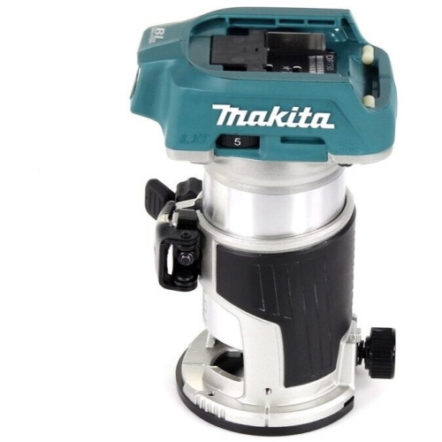 Makita DRT50ZX4 Router a batteria 1/4 3/8 30000 rpm 18V Li-Ion solo corpo