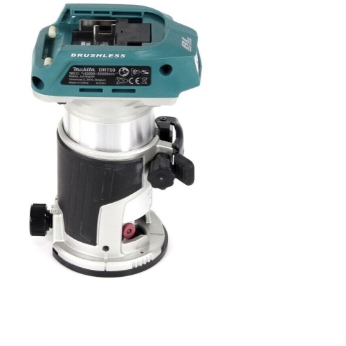 Makita DRT50ZX4 Router a batteria 1/4 3/8 30000 rpm 18V Li-Ion solo corpo