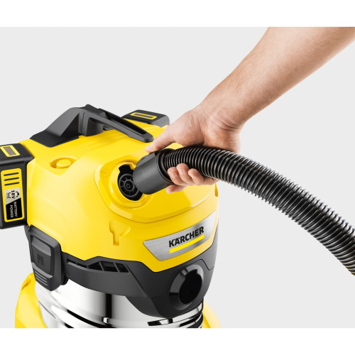 Kärcher WD 4-18 S V-20/22 aspiratore batteria con set doppia batteria