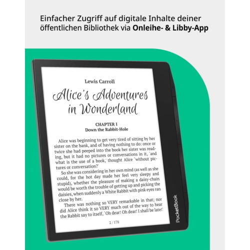 PocketBook Era Lite Stone Green e-reader compatto