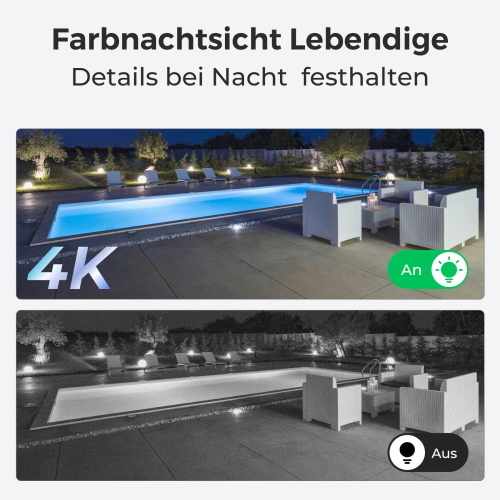Reolink P330 telecamera IP PoE 4K per videosorveglianza