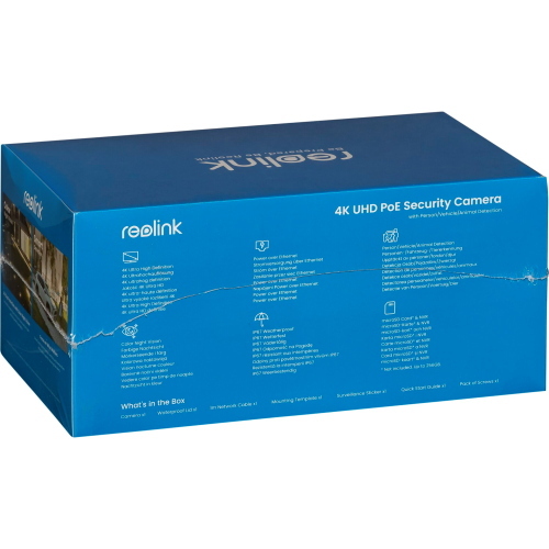 Reolink P330 telecamera IP PoE 4K per videosorveglianza