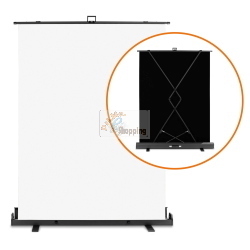 Walimex pro Roll-up Panel sfondo bianco 155x200 cm