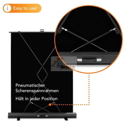 Walimex pro Roll-up Panel sfondo bianco 155x200 cm