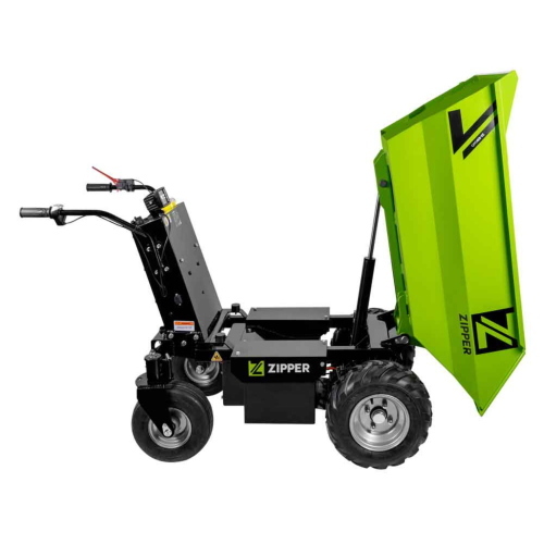 Zipper ZI-ED500 dumper elettrico a ruote con cassone