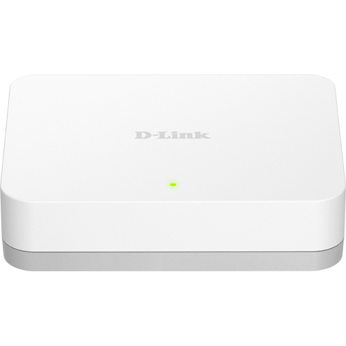 D-Link GO-SW-5G/E switch Gigabit 5 porte desktop bianco