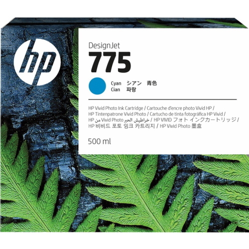 HP 775 1XB17A cartuccia inchiostro originale ciano 500 ml