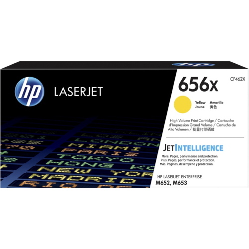 HP 656X CF462X toner originale giallo alta capacità 22000 pagine