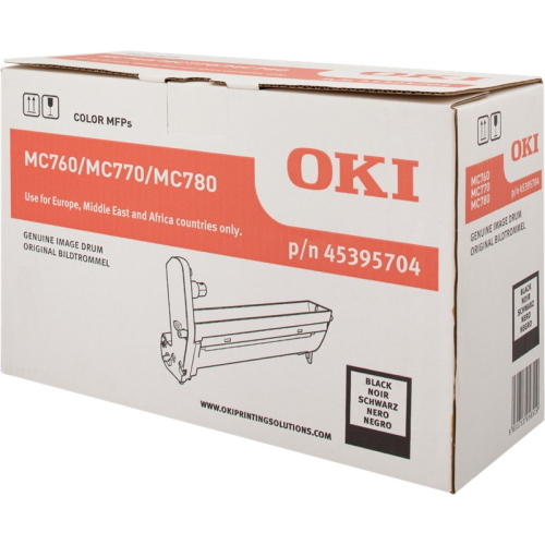 OKI 45395704 tamburo originale nero MC760 MC770 MC780 30000 pagine