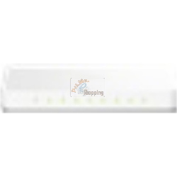 D-Link GO-SW-8E/E switch Fast Ethernet 8 porte desktop bianco