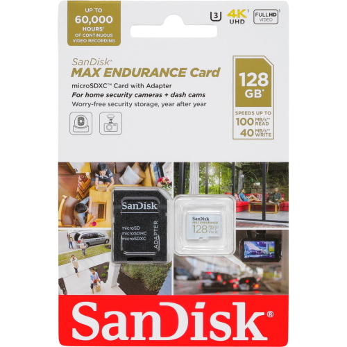 SanDisk MAX ENDURANCE 128GB MICROSDHC SDSQQVR-128G-GN6IA memoria/archiviazione