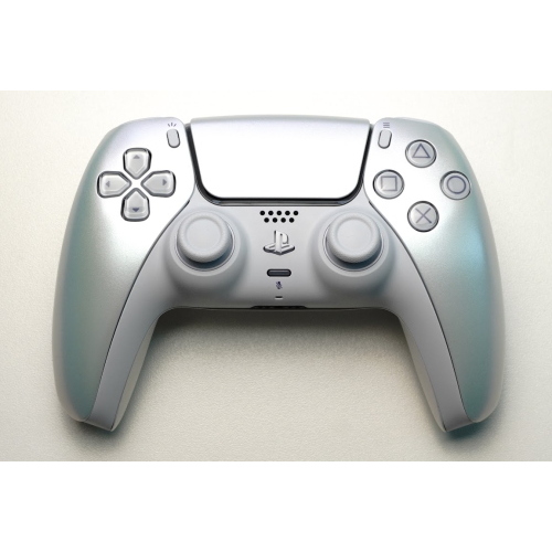 Sony dualsense PS5 chrome pearl controller wireless accessorio gaming
