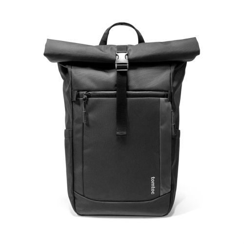 tomtoc NAVIGATOR-T61 25L-30L ROLLTOP BACKPACK BLACK T61L1D1 borsa/custodia nero