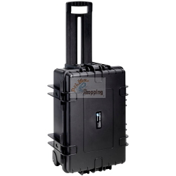 B&W OUTDOOR CASE TYPE 6700 CON DIVISIONE SCOMPARTI, NERO 6700/B/RPD borsa/custodia