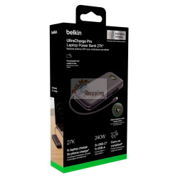 Belkin BOOST CHARGE LAPTOP POWER BANK 27,000MAH 240W BPB040HQCH batteria/power bank 27.000MAH