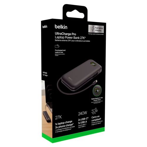 Belkin BOOST CHARGE LAPTOP POWER BANK 27,000MAH 240W BPB040HQCH batteria/power bank 27.000MAH