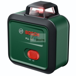 Bosch PLL 360-1 laser a linee 360° con set utensile elettrico