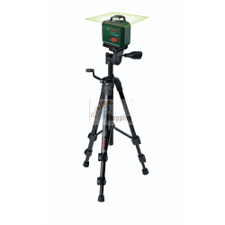 Bosch PLL 360-1G laser a linee 360° verde con set utensile elettrico