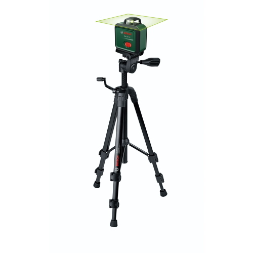 Bosch PLL 360-1G laser a linee 360° verde con set utensile elettrico