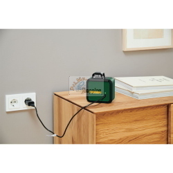 Bosch PLL 360-1G laser a linee 360° verde con set utensile elettrico