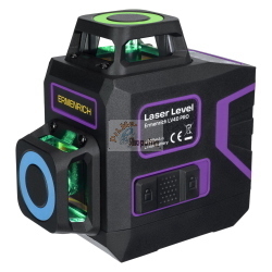 Ermenrich LV40 PRO LIVELLA LASER VIOLA 84633 strumento di misura