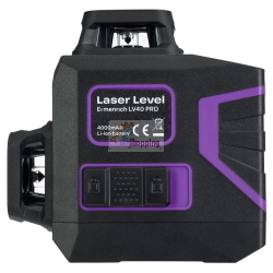 Ermenrich LV40 PRO LIVELLA LASER VIOLA 84633 strumento di misura