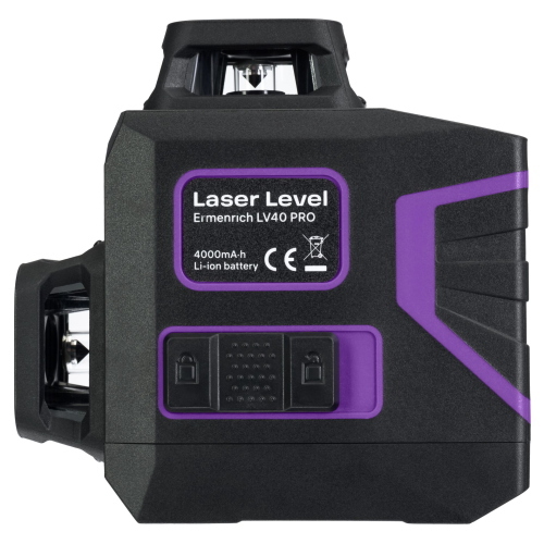 Ermenrich LV40 PRO LIVELLA LASER VIOLA 84633 strumento di misura