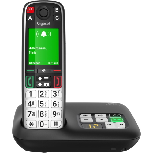 Gigaset EASY 500A SENIORENTELEFON SCHWARZ S30852-H3135-B101 strumento di misura