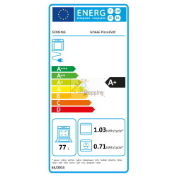Gorenje GO66E PIZZA 350C 744802 elettrodomestico cucina