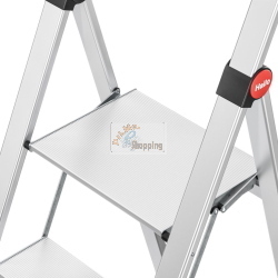 Hailo DK40 BASICLINE DESIGN 3-STEP LADDER 4343100