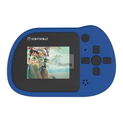 Kidywolf FOTOCAMERA e VIDEOCAMERA BLU 418040 fotocamera/accessorio video