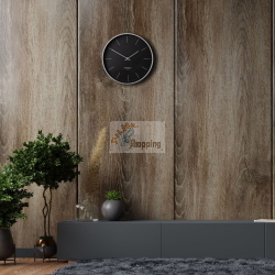 Kienzle DCF SVEGLIA RADIOCONTR. DA PARETE MODERN ANTRACITE,25 CM 15113 audio/radio